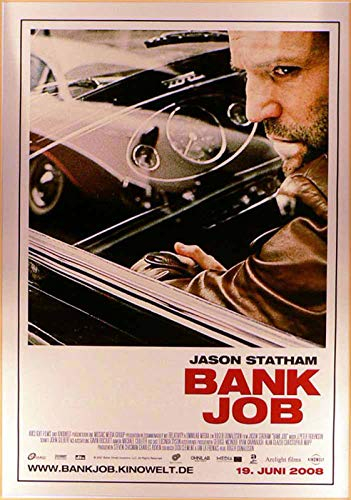 Bank Job - Jason Statham - Saffron Burrows - Filmposter 37x53cm gerollt