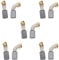 TOOLSTAR Carbon Brushes,10PCS CB303 Motor Carbon Brushes Carbon Brush Power Tool for Makita CB303 CB304 CB306 9403 9404 Belt Sander Router