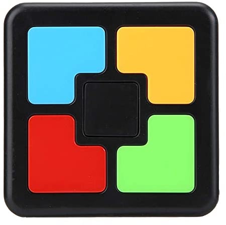 Tnfeeon Gedächtnistrainingsspiel, Kinder Elektronisches Gedächtnisspiel Plastik Interaktion Intelligente Musik Licht Pädagogisches Denkaufgabe Gedächtnisspiel für