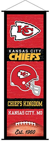 Kansas City Chiefs Banner und Schriftrollschild