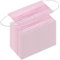 KAV® Lot de 50 masques jetables à 3 plis, haute filtration, convient aux peaux sensibles, perméable à l’air