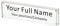 IEEK Acrylic Desk Name Plate for Office,Clear Acrylic Block Nameplate Double Sided Desk Name Plate Holder Business Desk Sign Holder, DIY Your Personalized Name for Desk,2.5x10 Inch