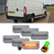 njssjd 6X LED Seitenblinker Marker Blinker Bernsteinfarben Lichter für Fiat Ducato Citroen Jumper Relais Peugeot Boxer I'veco Daily ab 2006 transparente Linse LED-Seitenmarker LKW-Parklicht