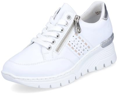 Rieker Damen Low-Top Sneaker N8321, Frauen Halbschuhe, lose Einlage