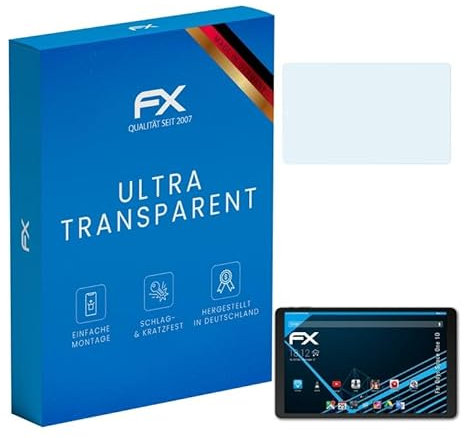 atFoliX Schutzfolie kompatibel mit Odys Space One 10 Folie, ultraklare FX Displayschutzfolie (2X)