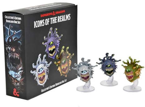WizKids Collector's Edition Beholder Box Set: D&D Icons of the Realms Miniatures