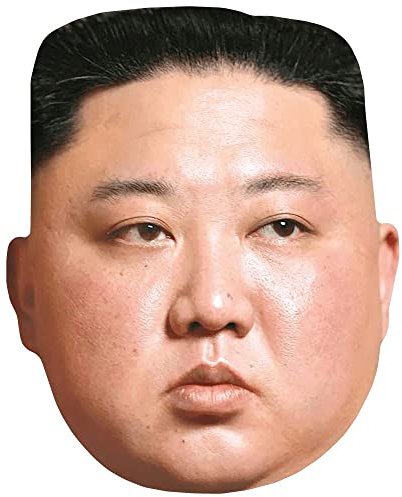Kim Jong-un (Black Hair) Maske aus Karton