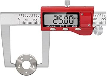 Labstandard Brake Disc Measure, Brake Disc Measuring Tool Lcd Caliper Dial Vernier Caliper, 0-150Mm Measuring Tool Lcd Electronic Caliper Stainless Steel Digital Brake Disc Rotor-Gauge Caliper