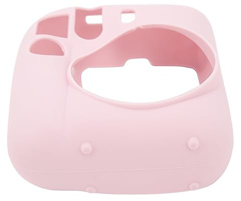 Silicone Case for Fujifilm Instax Mini 12, Camera Body Skin Case, Shockproof Drop Proof Lightweight Soft Protector Cover, Mini 12 Instant Camera Accessories (Pink)