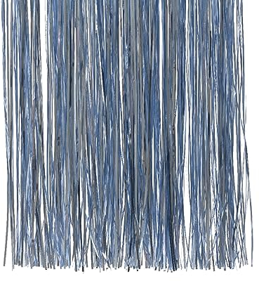 Kaemingk Lametta 40x50cm für Weihnachtsbaum Christbaumschmuck Weihnachtsdeko Weihnachtsgirlande Hellblau eisblau - graublau - taubenblau - Pastellblau