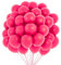 100pcs Rote Luftballons Für Weihnachten Und Geburtstag - Ballons Girlande Und Luftballonbogen Für Hochzeit