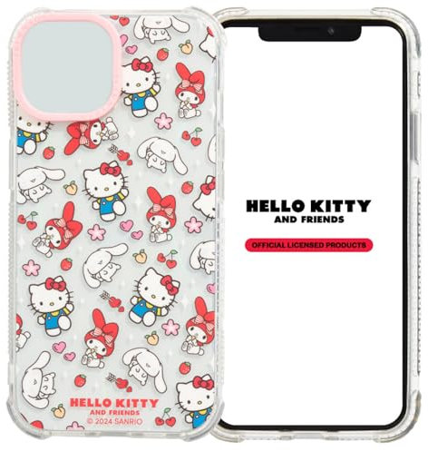 Skinnydip Custodia protettiva per iPhone 15 Plus - Hello Kitty & Friends custodia protettiva per iPhone per ragazze, design carino, sottile e leggera, antigraffio, compatibile con iPhone
