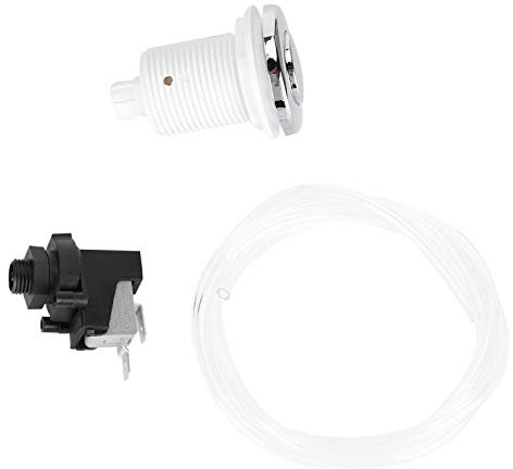 Interruptor De Botón De Encendido Y Apagado De 250 V, Pulsador De Encendido Y Apagado Para Piscina De Spa, Kit De Interruptor De Aire, Pieza De Repuesto Para Bañera De Hidromasaje, Piscina Y Fregadero
