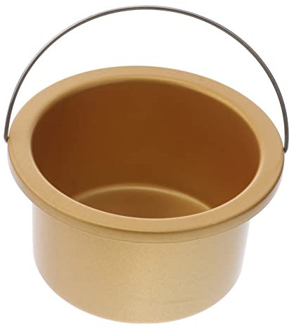 Healeved 2pcs Non-stick Wax Melting Container for Hair Removal Wax Heater Inner Pot Easy to Clean and Maintain for Salons and Waxing Use Random Color