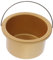 Healeved 2pcs Wax Pot Insert for Wax Machine for Candle Making Nonstick Heater Pot Bowl Random Color