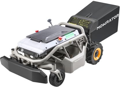Mowrator Tondeuse à gazon télécommandée S1 2WD 56V18Ah, tondeuse à gazon multifonction RC avec hauteur de coupe de 4,6 à 11,7 cm, lame véritable de 53,3 cm pour tondre 1,12 acres