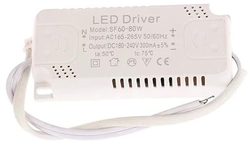 1Pcs LED Driver 300mA Board 60-80W LED Alimentazione Unità di Illuminazione per Driver Led Luce