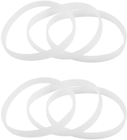 6PCS Seal Rubber Seal Spare Seal Spare Part Compatible for Nutri Ninja 6/7 Fins Blade Blender Mixer (Ø 10Cm)