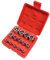 NULYLU 14pcs Hexagonal Socket Wrench Set Sockets for Tire Repair Furniture Assembly and Installation Work Markings and Portable Storage Case