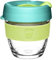 KeepCup Brew, Reusable Coffee Cup - Tempered Glass and Splashproof Sipper Lid, Small 8oz/227ml - Matcha