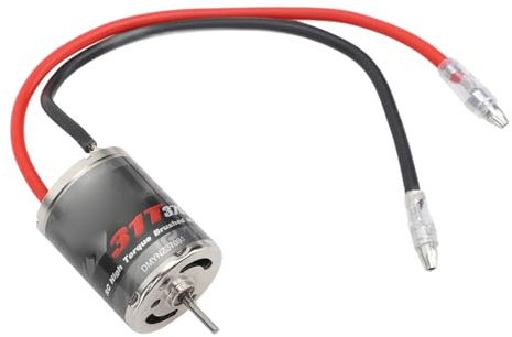 Moteur à balais 370 RC, moteur électrique RC avec 31 dents, faible bruit, accessoires d'entretien universels pour voiture télécommandée 1/18 1/24