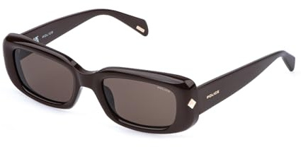 Police Sunglasses SPLR94 09HV MARRONE PIENO LUCIDO 53/20/140 Woman