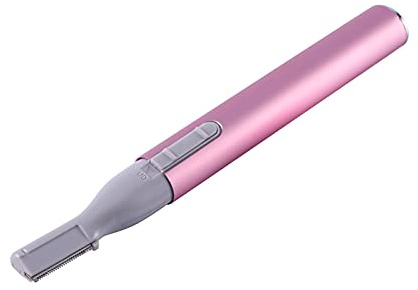 OVAQUIXI Rosa Elektrische Haarschneidemaschine, Beauty-Tool für Frauen + Reinigungsbürste und Augenbrauenkamm, Leicht zu Tragen, Geeignet für Gesicht, Arme und Beine [Haarentfernung]