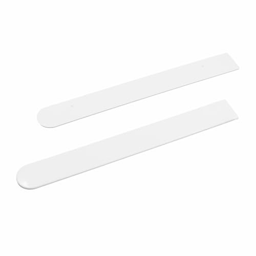 Bullnose Window Capping End Cap (Pair) - White, 300mm