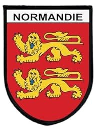 Ecusson Patch Drapeau normandie Tactique Imprime Bord Brode Auto-Agrippant