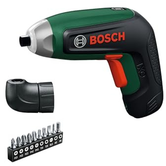 Bosch IXO8 Cordless Screwdriver (bit Set, Angle-Screw-Adapter, Carton Box)