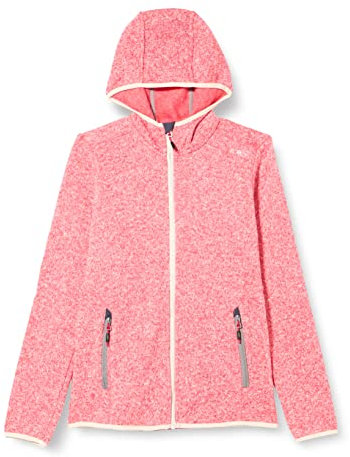 CMP Mädchen Jacke Fleece, Corallo/Rock, 176, 3H19825