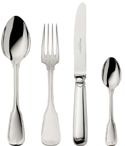 Robbe & Berking Alt-Faden 4 TLG. Kinderbesteck (150 g massiv versilbert)
