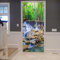 A.Monamour Türtapete Selbstklebend Türfolie Türposter 3D Wald Bäume Berg Wasserfall In Kanchanaburi Thailand Natur Vinyl Folie Türdeko Tapete Wandbild Türaufkleber Türtattoo 90 x 200 cm