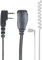 PNI Cuffia con microfono e tubo acustico HF34 con spina Midland a 2 pin