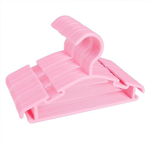 Baby-Kleiderbügel für Neugeborene, Rosa, 80 Stück, Kleinkind, Kinder, Kleiderbügel, kleiner Kleiderbügel