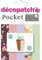 Decopatch Décopatch DP025C - Packung Déco Pocket mit 5 Blatt 30x40 cm in 5 verschiedenen Designs, praktisch und einfach zum Verwenden, ideal für Ihre Pappmachés und Bastelprojekte, 1 Pack