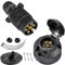 SPARKMOTO Spina Rimorchio 7 Poli E Presa Rimorchio 7 Poli, Norma ISO 1724,con Guarnizione Kit isolante per prese Rimorchio,12V Impermeabile Spina E Presa 7 Poli Rimorchio maschio femmina(tappo a vite)