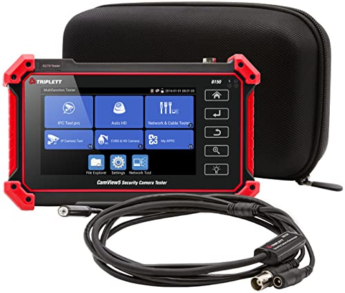 Triplett 8150-BR-KIT CamView IP Pro 5 HD CCTV Camera Tester
