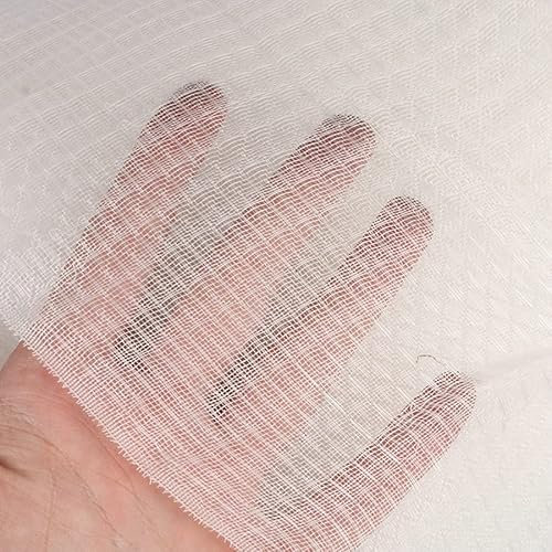 Rete a rete densa per condizionatore d'aria, filtro antipolvere per aria condizionata, filtro per la polvere, tubo di sfiato per computer (1,2 MX1 M, bianco)