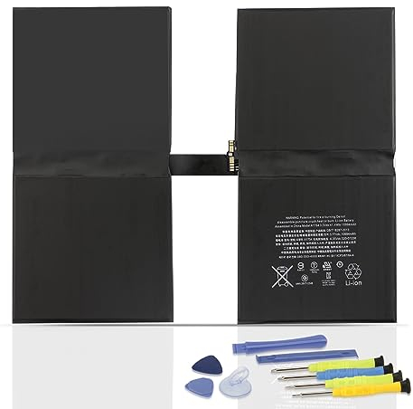 K KYUER A1754 Tablet Batteria per Apple iPad Pro 12.9 2nd Gen 2 A1670 A1671 2017 EMC 3149 3150 WiFi MQEE2LL/A MQDC2LL/A MP6H2LL/A MPL02LL/A MQDA2LL/A MP6G2LL/A MPKY2LL/A MQDD2LL/A MP6J2LL/A MPL12LL/A