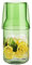 Carafe à Eau avec Tasse en Verre pour Table de Nuit, à Côté de la Carafe, Carafe à Eau pour Table de Nuit, Pichet à Eau en Verre Transparent, Bouteille de Bain de Bouche en Verre, Carafe(Vert)