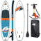 Campsup SUP F2 Comet 10'5 Blue Aufblasbares Stand Up Paddle Board | 320 x 83 x 15 cm| Surfboard für Einsteiger & Fortgeschrittene mit zubehör | Tragkraft bis 120 Kg