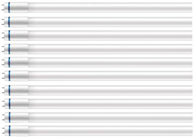 Spectrom 10er Pack 150cm T8 G13 LED Röhren High Output 20,5W 6500K Tageslichtweiß für KVG/VVG aus Glas, 4262472010253