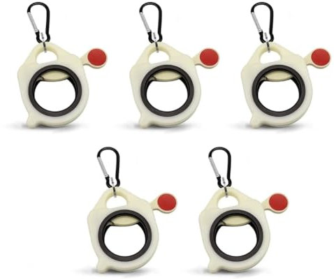 Elqubkan Kabelbinder-Organizer, 5-Teilig, Werkzeuggürtel-Krawattenhalter, Kabelbinderspanner, ABS, Schwarz, Belt Clip mit Automatik-Kabelbinder-Sicherungsmechanismus