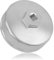GTLM 74mm Chiave Filtro Olio Auto con 14 Scanalature,Chiave per Filtro Olio Motore per Azionamento da 10 mm,Chiave Filtro Olio Accessori Auto Compatibile con Mercedes-Benz/VW/Ford/Audi