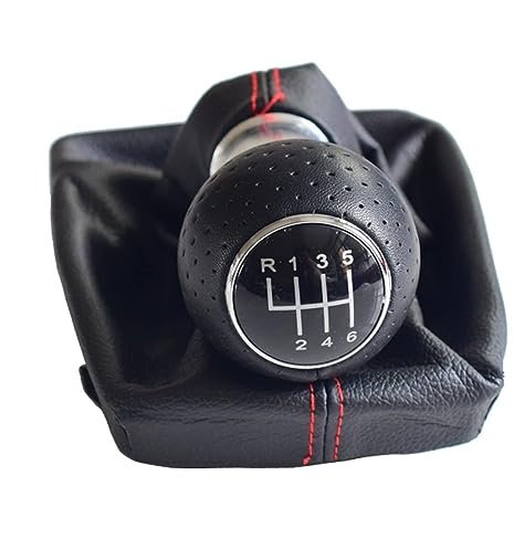 PangFa Auto Schaltknauf Für Audi A4 B6 B7 2000-2008 5 6 Speed,Manuelle Übertragung Automatische Getriebe Ebene Knob Autozubehör,C-6 Speed2