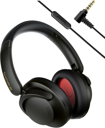 1MORE SonoFlow-Pro - Auriculares con cancelación de ruido HQ51 Auriculares Bluetooth con LDAC para audio inalámbrico de alta resolución, tiempo de reproducción de 100 horas, Bluetooth 5.4, QuietMax