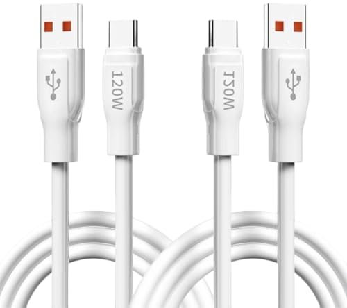 KYLOS 2Pcs 1M Avo Usb Type-C, Cavo Usb A A Usb C 3,1A Ricarica Rapida Lega Intrecciato In Nylon Qc 3,0 Cavo Tipo C Per Iphone 16 15 Samsung S22 Xiaomi