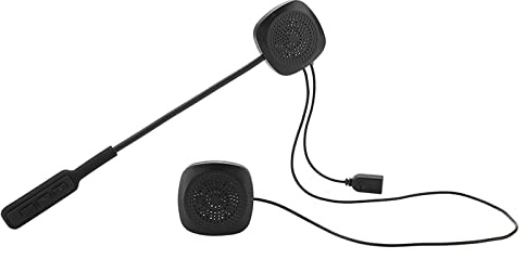 VOBOR Motorrad Helm Kopfhörer Bluetooth, Bluetooth V5.0 Motorradhelm Wireless Headset, Motorcycle Helmet Kommunikation,Unterstützen Freisprechen für Outdoor Radfahren Skifahren