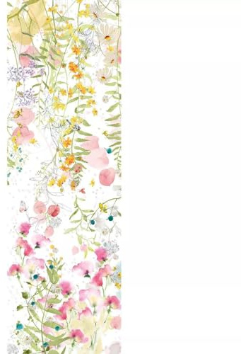 Garnier-Thiebaut Tischläufer Rosee Du Matin Printemps 50x155 cm Baumwolle-Leinen-Mix